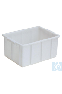 Stackable crate 80 litre, HDPE, W x D = 725 x 440 x H 330 mm Stackable crate 80 litre, HDPE, W x...